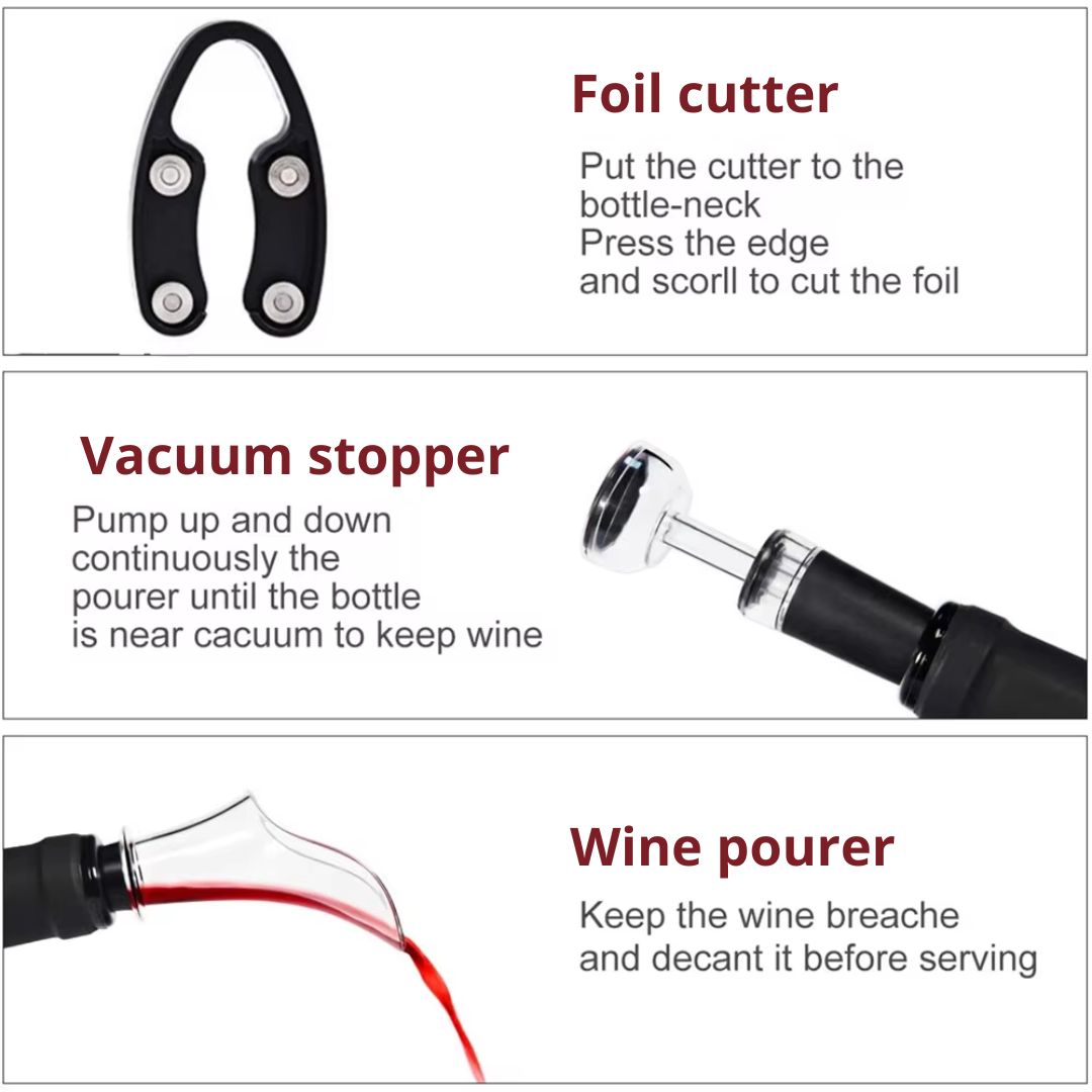 Loritia Wine Gadget Set
